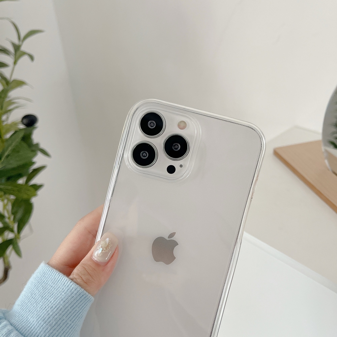 Husa de protectie Vafy compatibila cu Apple iPhone 13 Pro Max Full Tpu 360 Transparent