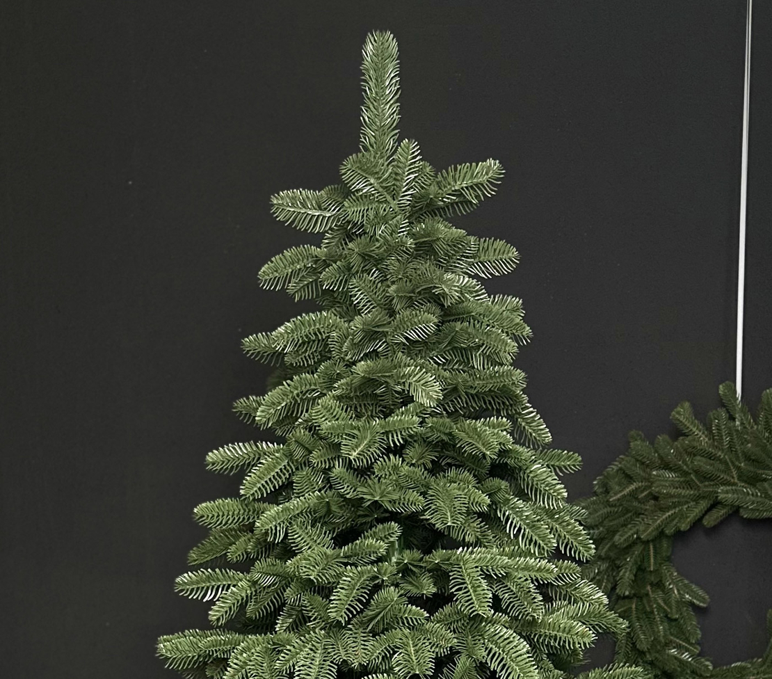 Brad artificial Christmas Deluxe by Sersimo, Canada verde, 3D, 180cm
