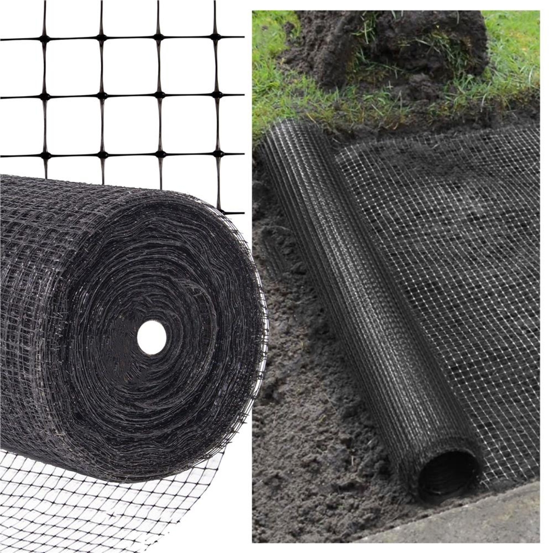 Plasa gradina anti daunatori si cartite, 30g/m2, 2x300metri, neagra