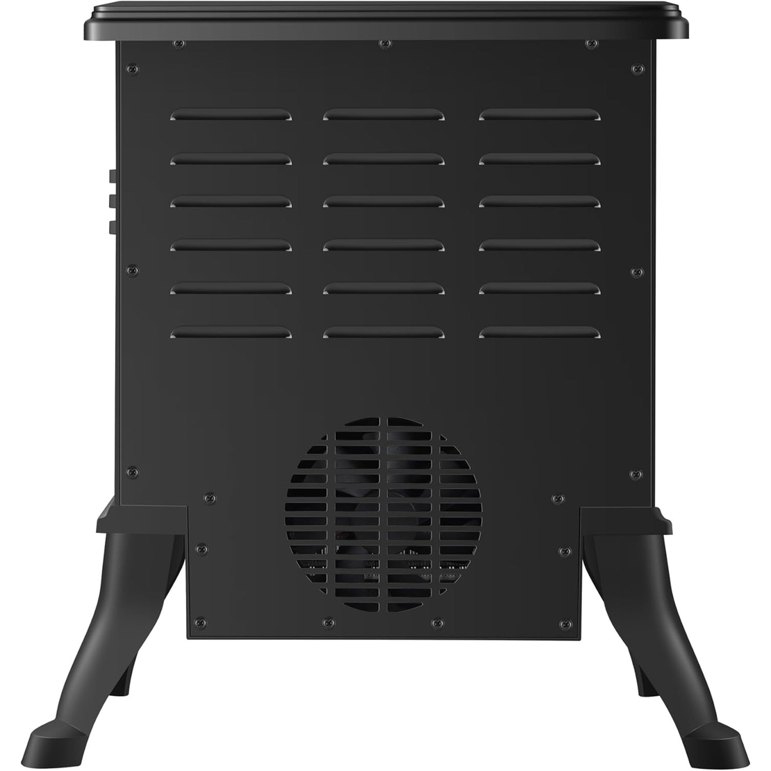 Semineu Electric, Vafy, cu Efect Flacara, 1500/1200W, Incalzire PTC, 220 V, din Plastic Ignifug, 38 x 23 x 45 cm, Negru