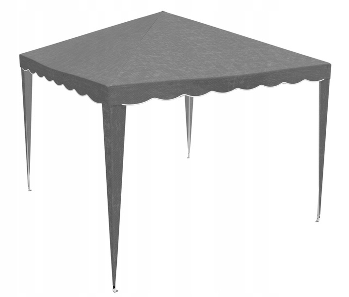 Cort pavilion de gradina pliabil automat pop-up, impermeabil, cu protectie UV, 300x300cm, gri