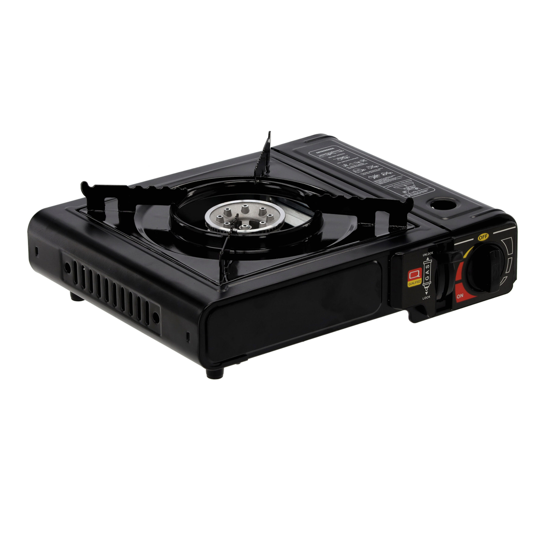 Aragaz portabil camping sau rulote, pentru cartuse cu gaz, 2500W, 34x26x9cm