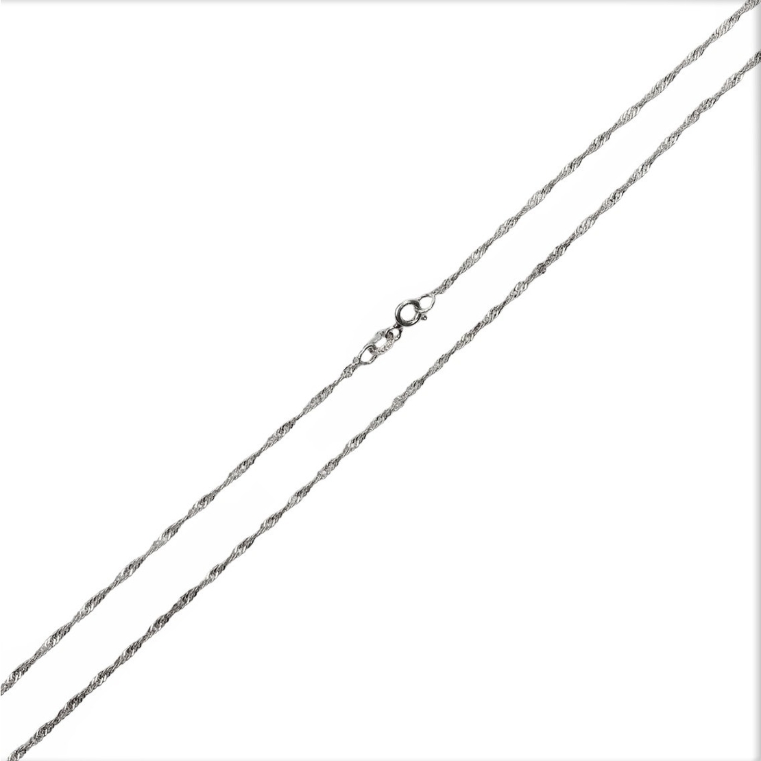 Lantisor din Argint 925 model Rasucit 39 cm,1.8 g