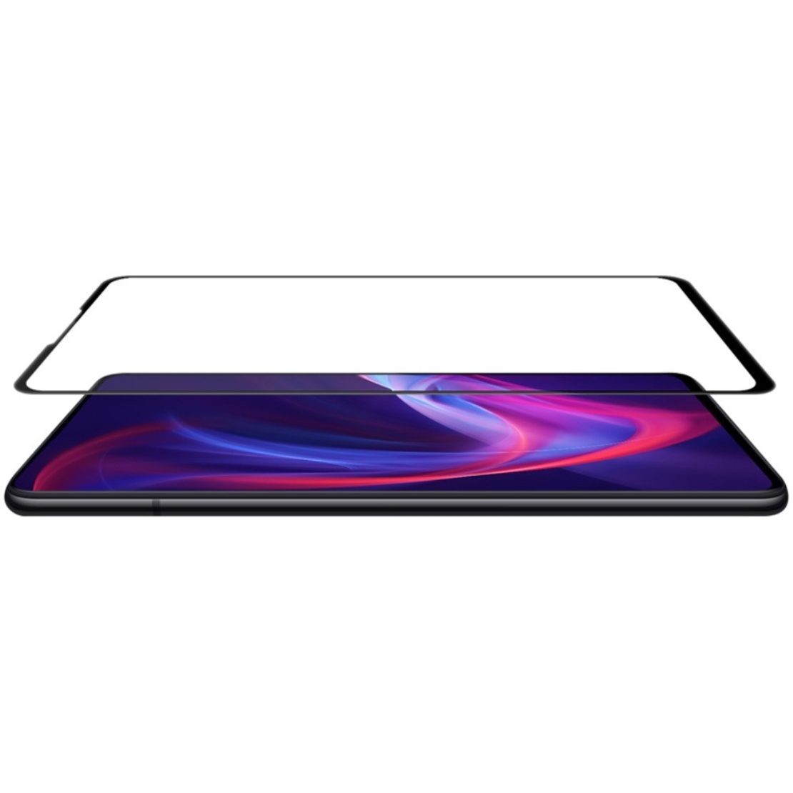 Folie Sticla Securizata Flippy, compatibila cu Xiaomi Mi 9T / Mit 9T Pro, Negru