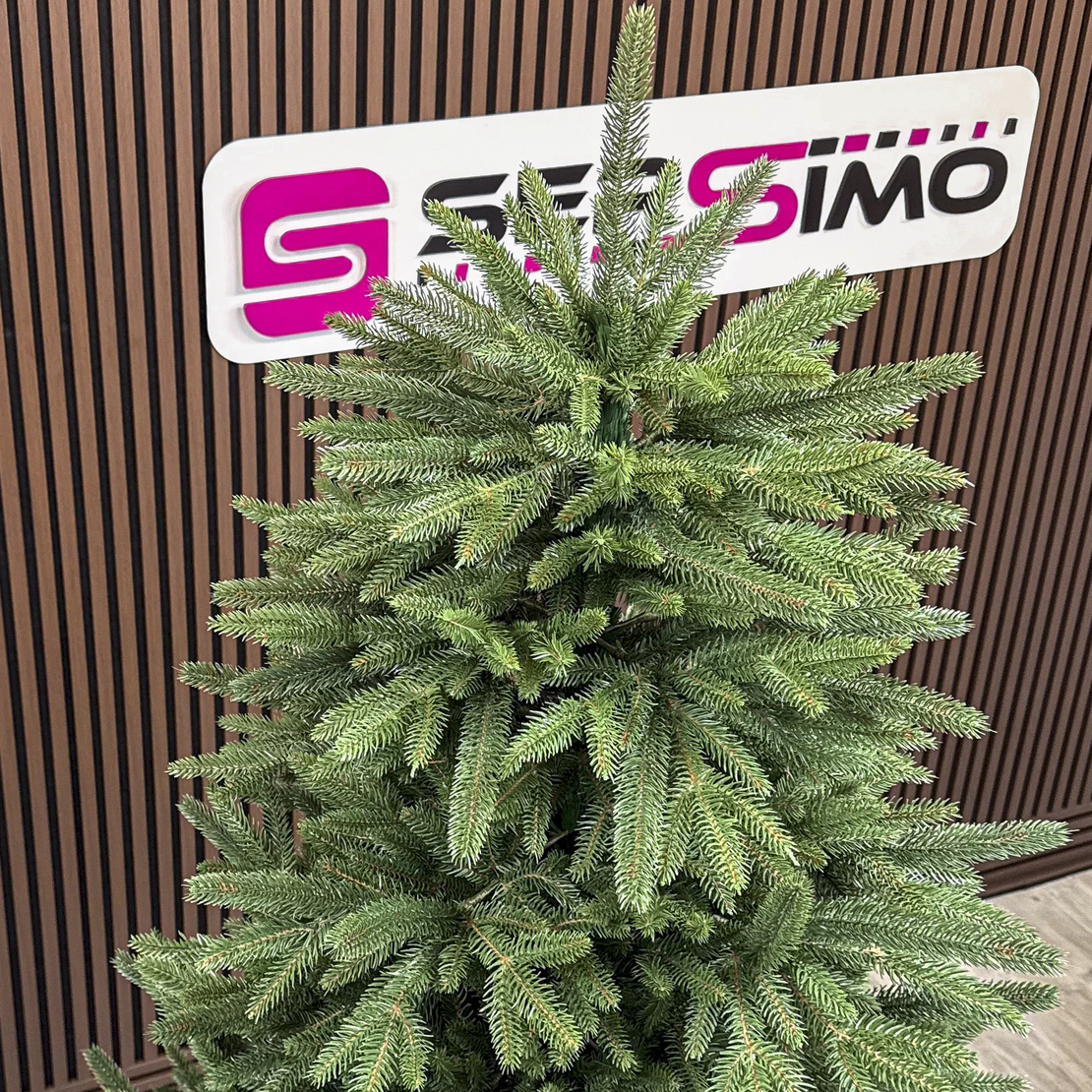 Brad artificial Christmas Deluxe by Sersimo, Alpine, verde, integral 3D, 230 cm