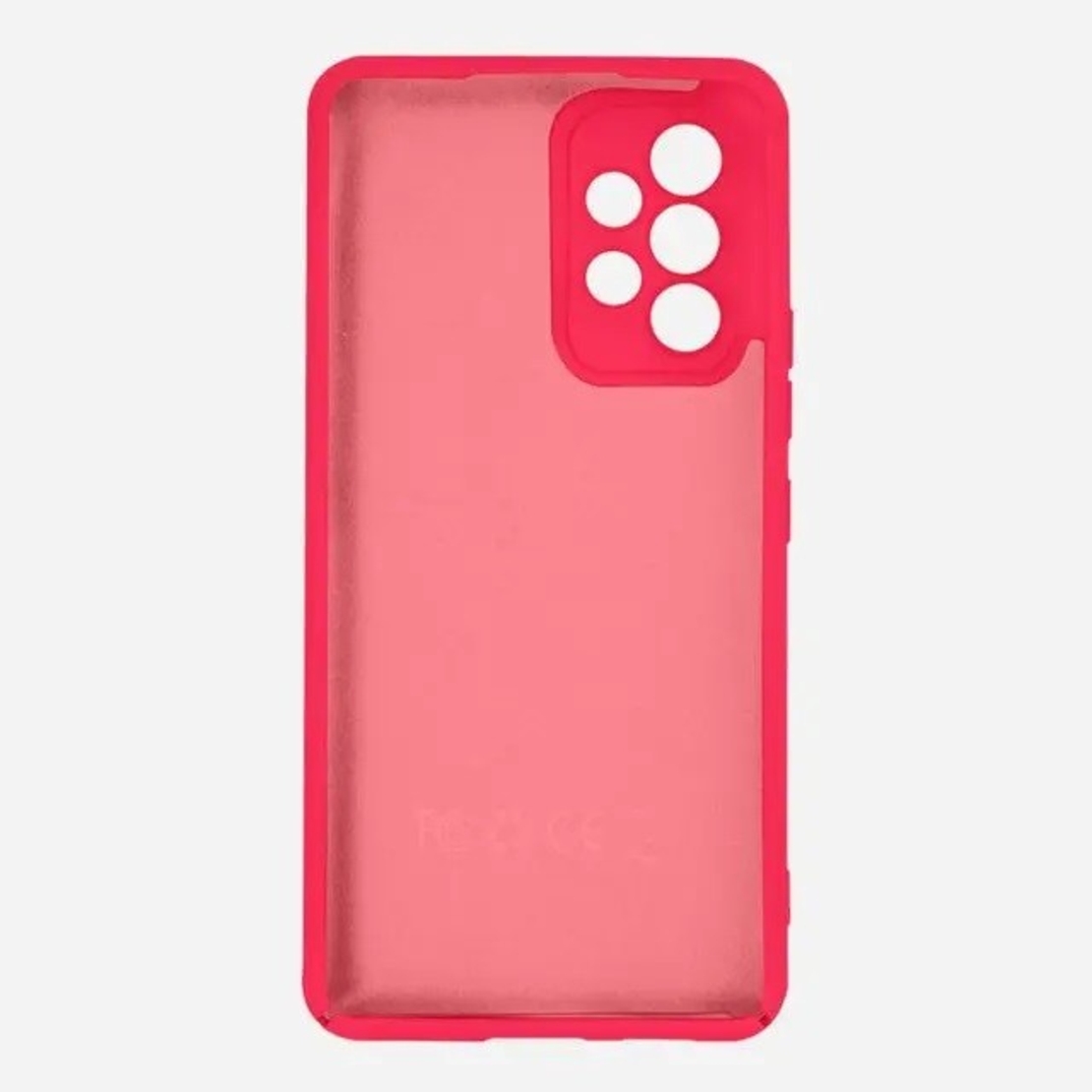 Husa protectie Vafy pentru Samsung A53 5G Liquid Silicone Roz Fuchsia/Roz
