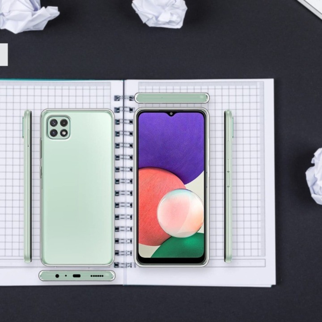 Husa de protectie pentru Samsung Galaxy A22 5G, Vafy, TPU Transparenta