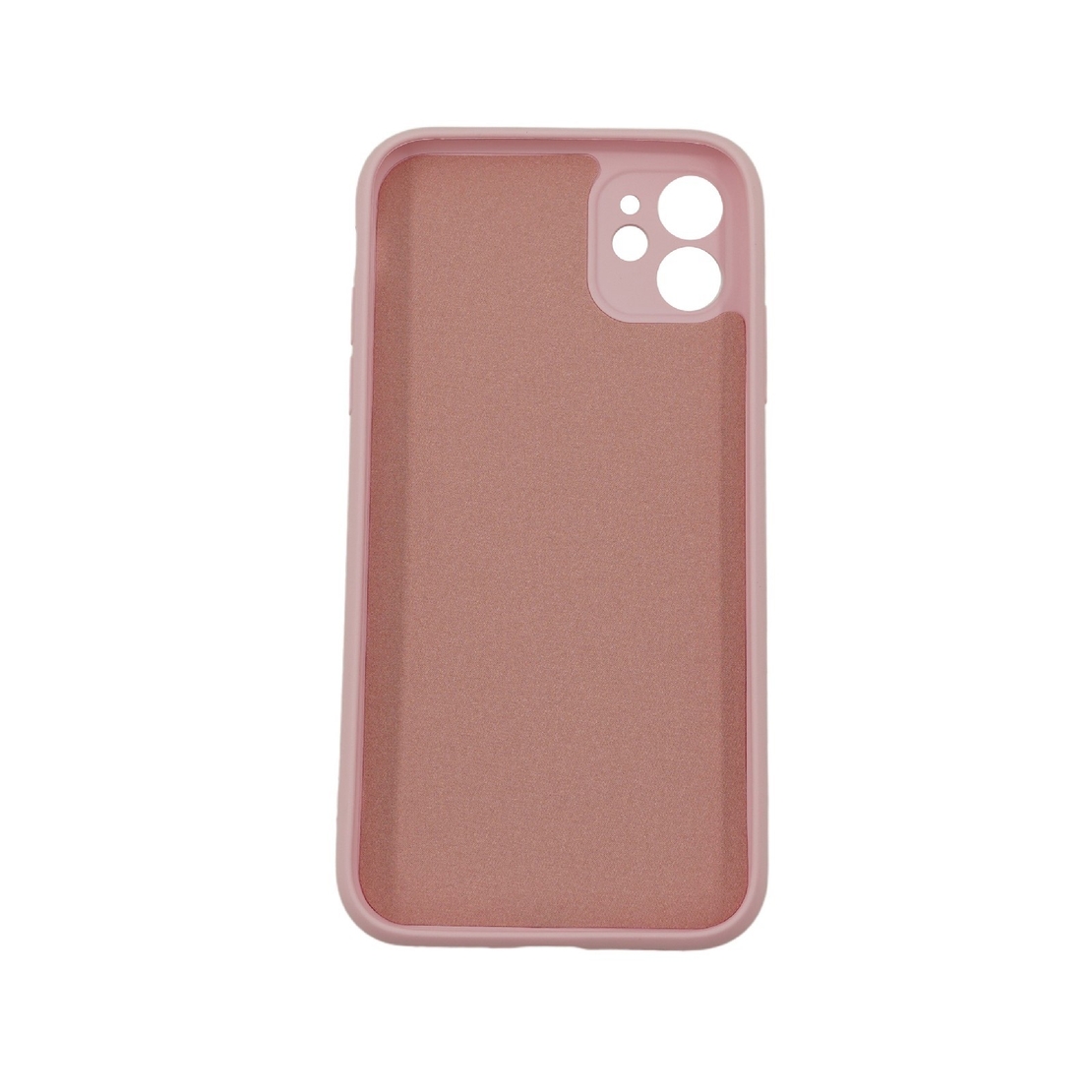 Husa protectie Vafy compatibila cu Apple iPhone 12 Liquid Silicone Case Roz