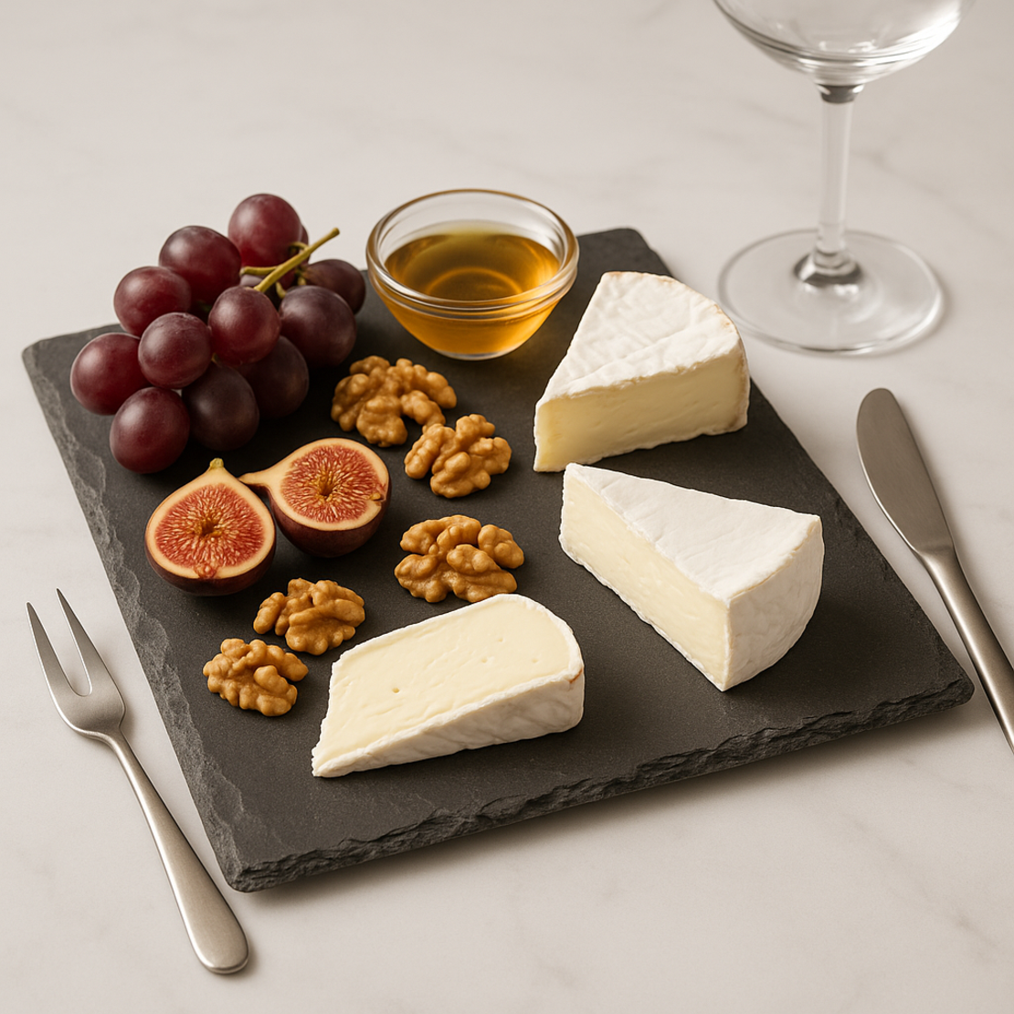Platou servire Atmosphera ardezie, 30x30 cm, negru