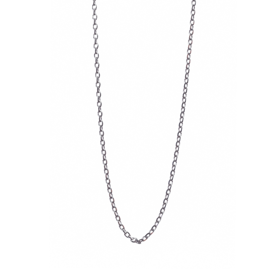 Lantisor din Argint 925 rodiat, model la baza gatului, 38 cm, 1 g