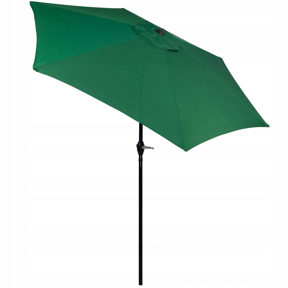 Umbrela terasa gradina, cu manivela si inclinare, diametru 250cm, Verde