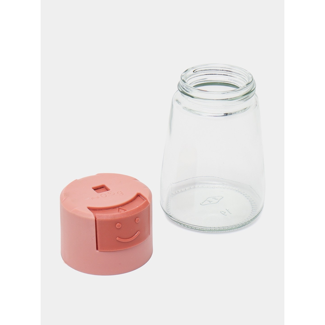 Dozator Condimente, Vafy, din Stilca, 180 ml, Rezistenta la Umidiate, 11.3 x 6.4 cm, Masura 5g, Roz