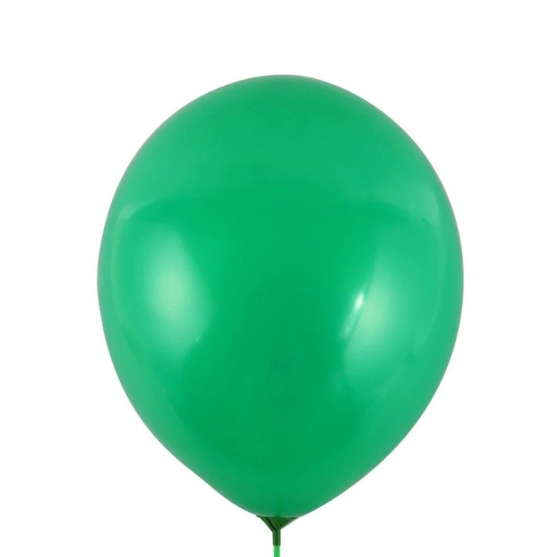 Set 12 Baloane, Flippy, din Latex Standard, 25 cm, Verde