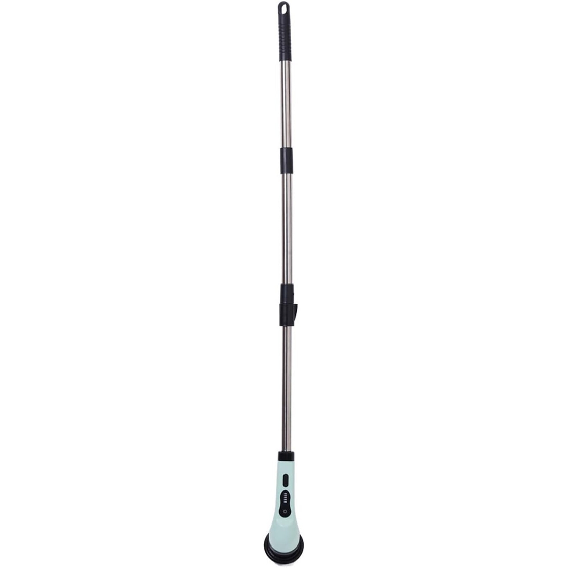 Perie Electrica de Curatare, Flippy, pentru Gresie, Baie, Bucatarie, 25x20x9.5 cm, cu 6 Capete, Maner Extensibil Detasabil 84-127cm, Incarcare USB-Type C, Rotire 360 de Grade, 3000 mAh, Culoare: Verde