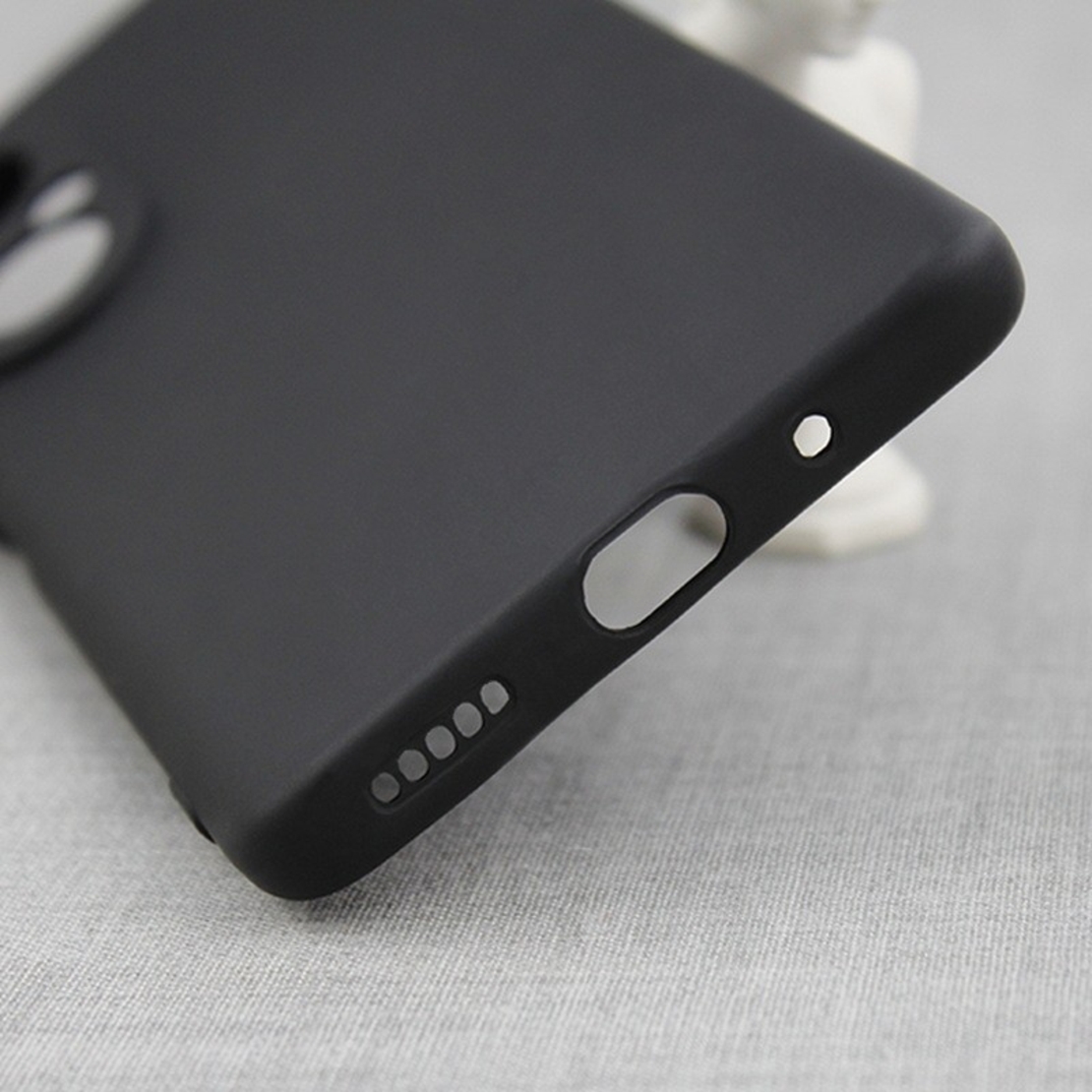 Husa Matte TPU pentru Huawei NOVA 9 SE, Vafy, Silicon Slim, Protectie Antisoc, Negru