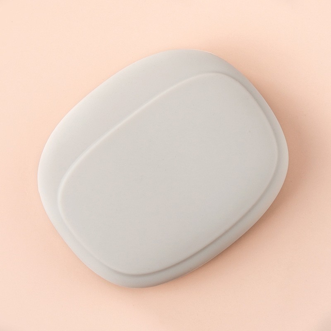 Husa din Silicon, Vafy, pentru Casti, Cabluri, Portabil, 8.5 x 10 x 2 cm, Alb