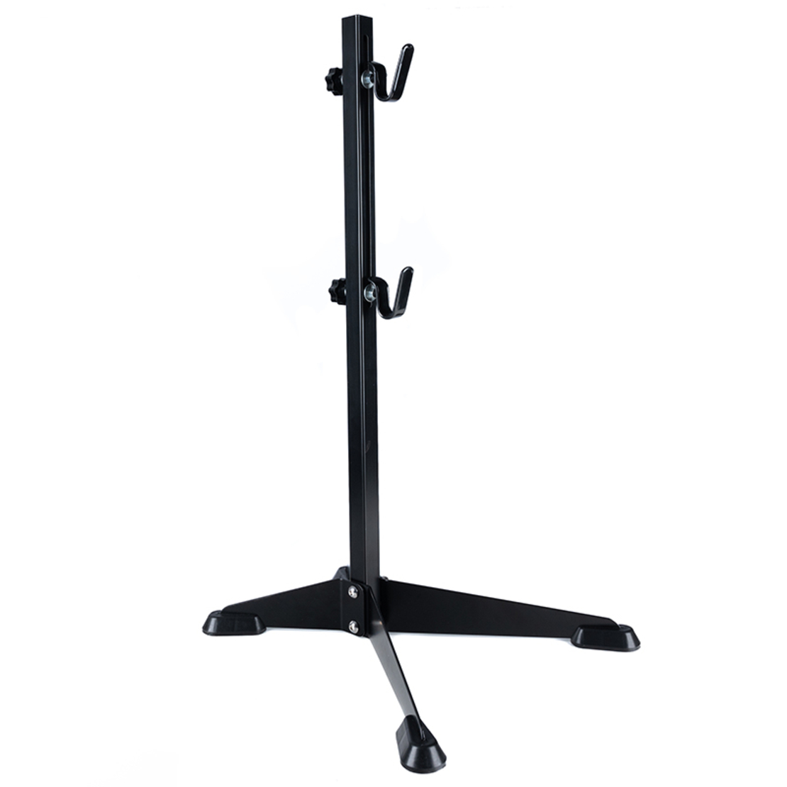 Suport service pentru biciclete cu inaltime reglabila, otel si cauciuc, 30 kg, negru