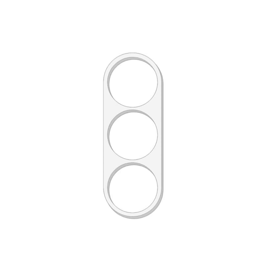 Folie Sticla pentru Camera, Vafy, Pentru Samsung Galaxy Z Fold 5, 3D, Transparent