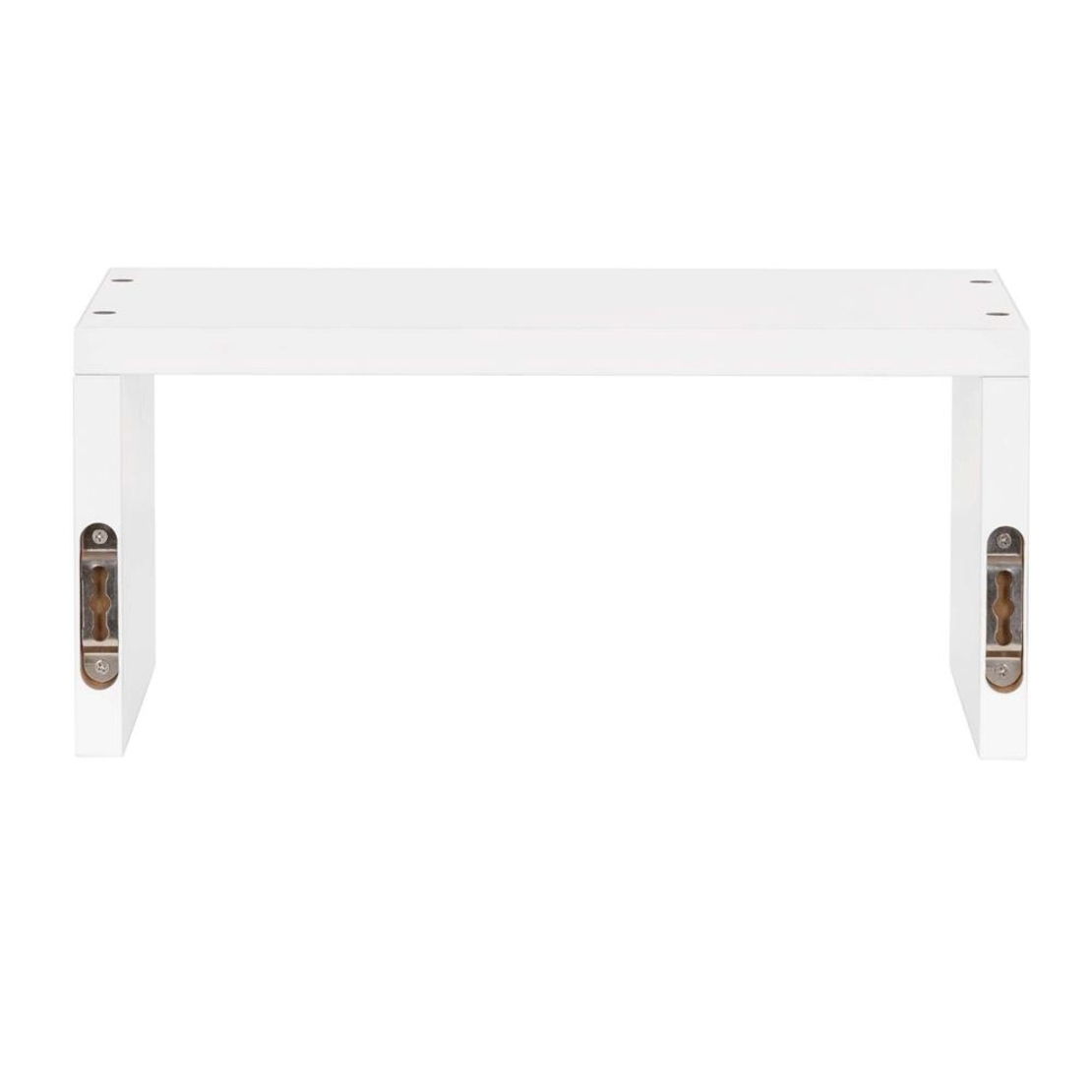 Set 3 rafturi de perete din MDF pentru decor si organizare, 30, 45 si 60 cm, alb