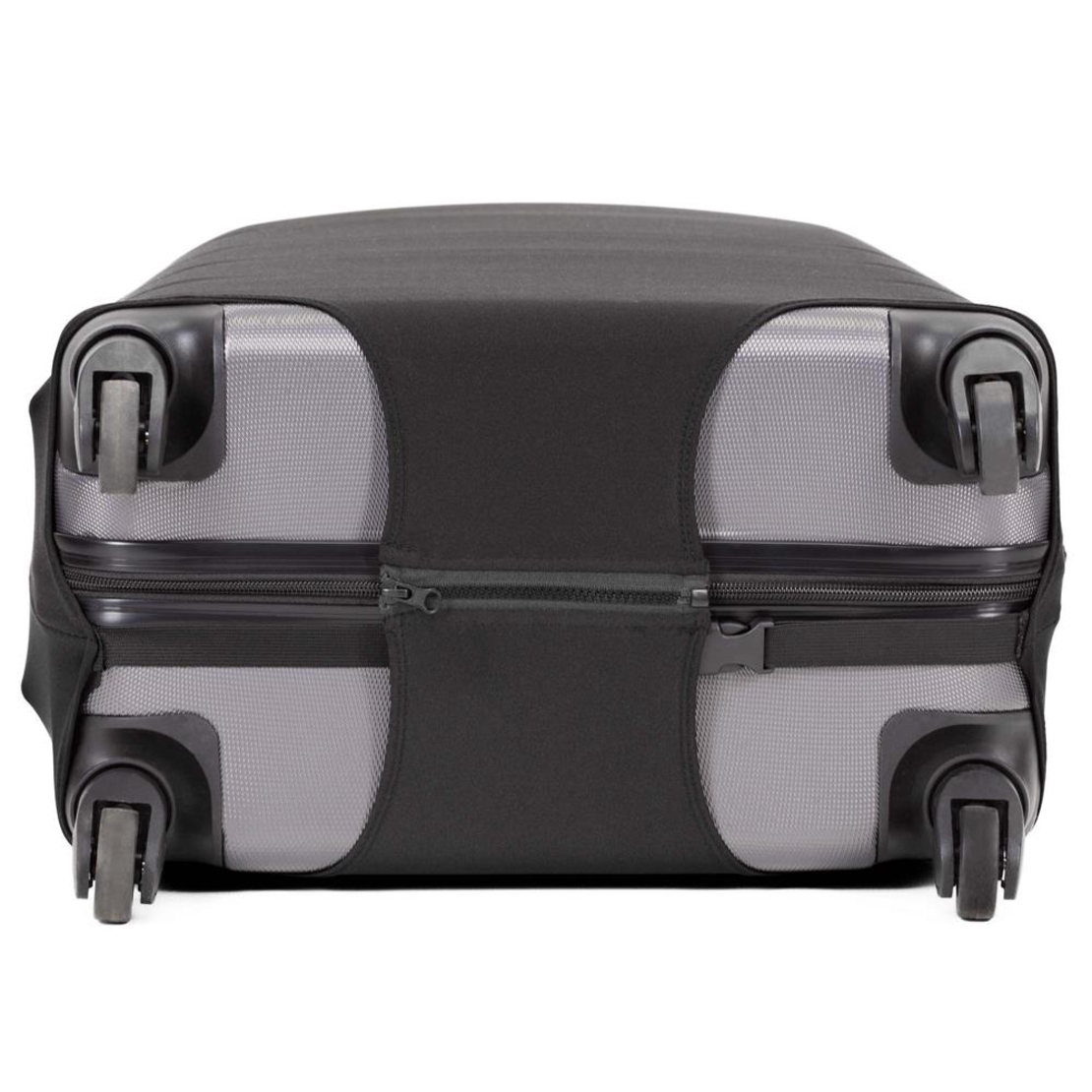 Husa protectie troler, elastica, marime M, cu fermoar dublu si catarama, negru