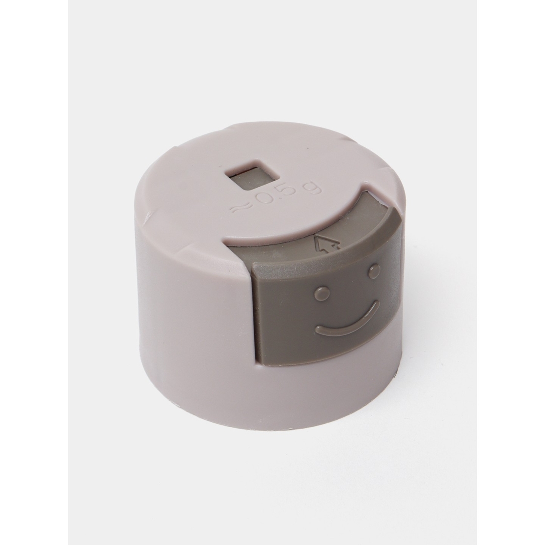 Dozator Condimente, Vafy, din Stilca, 180 ml, Rezistenta la Umidiate, 11.3 x 6.4 cm, Masura 5g, Bej