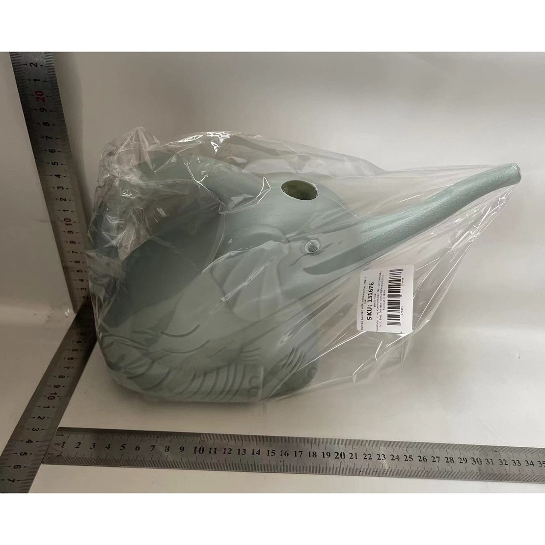 Stropitoare pentru Copii, Flippy, in forma de Elefant, 1500 mL, pentru Udat Plante, 19.5x17x11.8 cm, Albastru