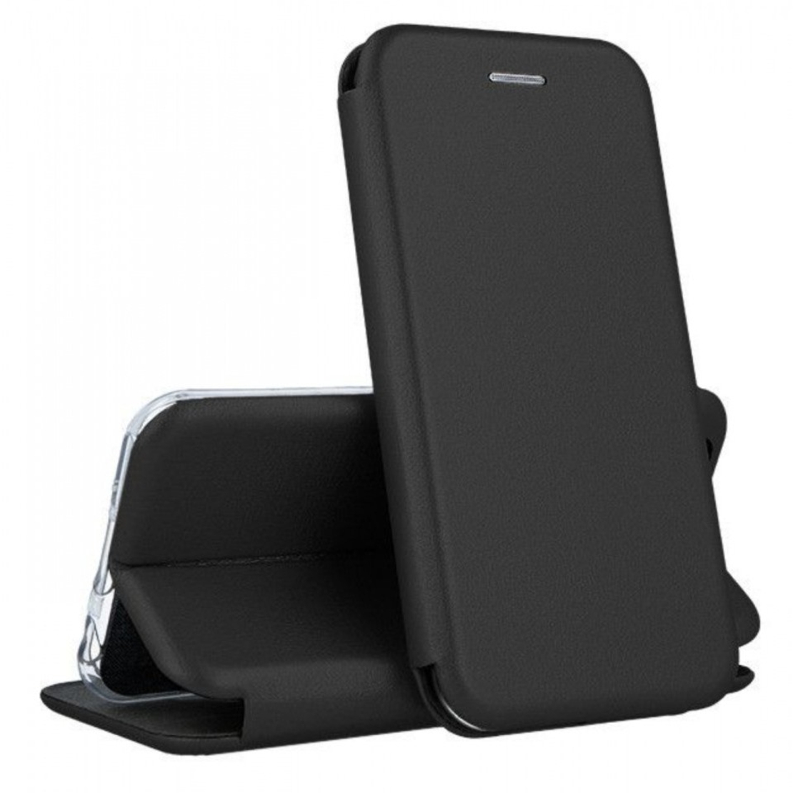 Husa de protectie Vafy compatibila cu Samsung Galaxy S10 Plus Magnet Book Case Negru
