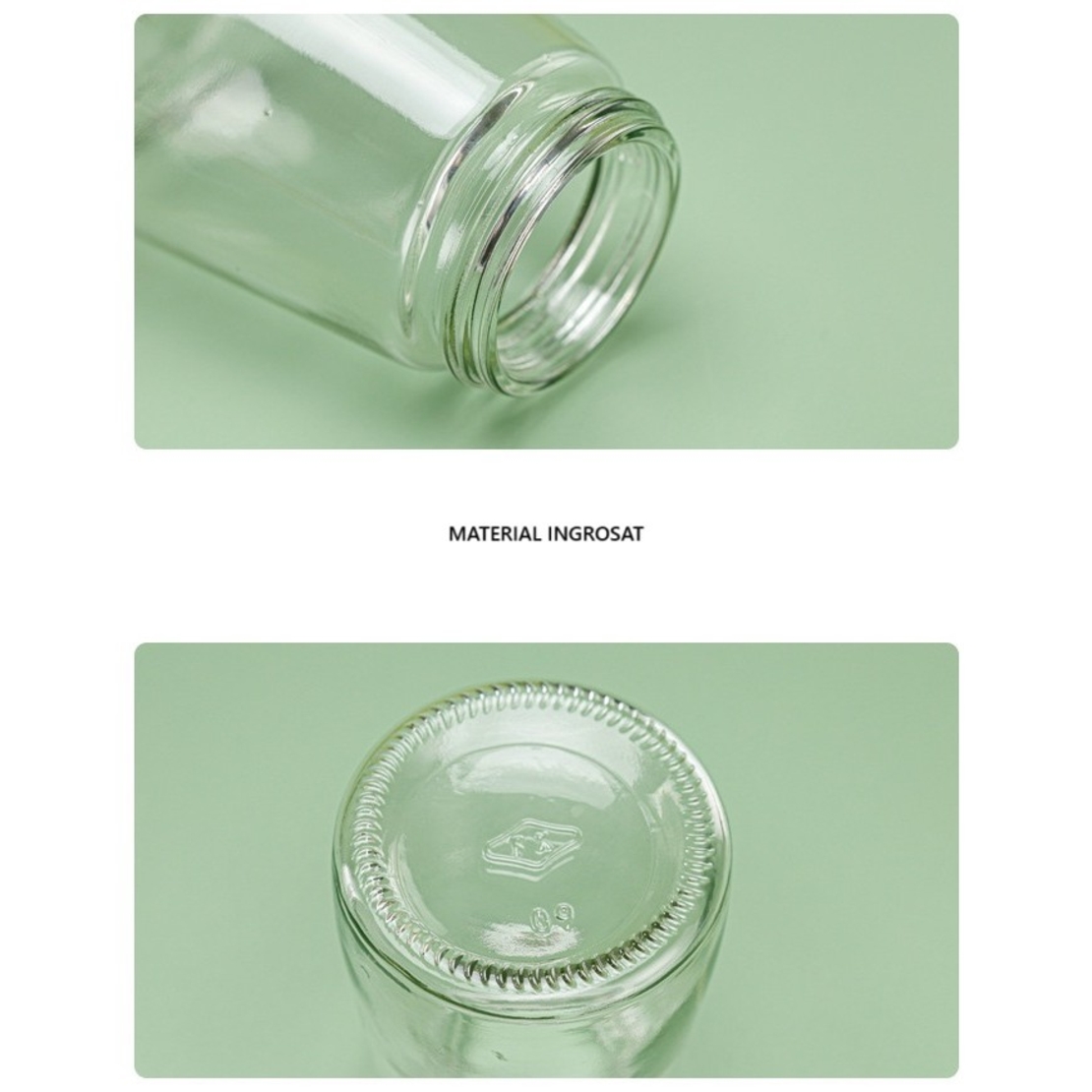 Dozator Condimente, Vafy, din Stilca, 180 ml, Rezistenta la Umidiate, 11.3 x 6.4 cm, Masura 5g, Verde