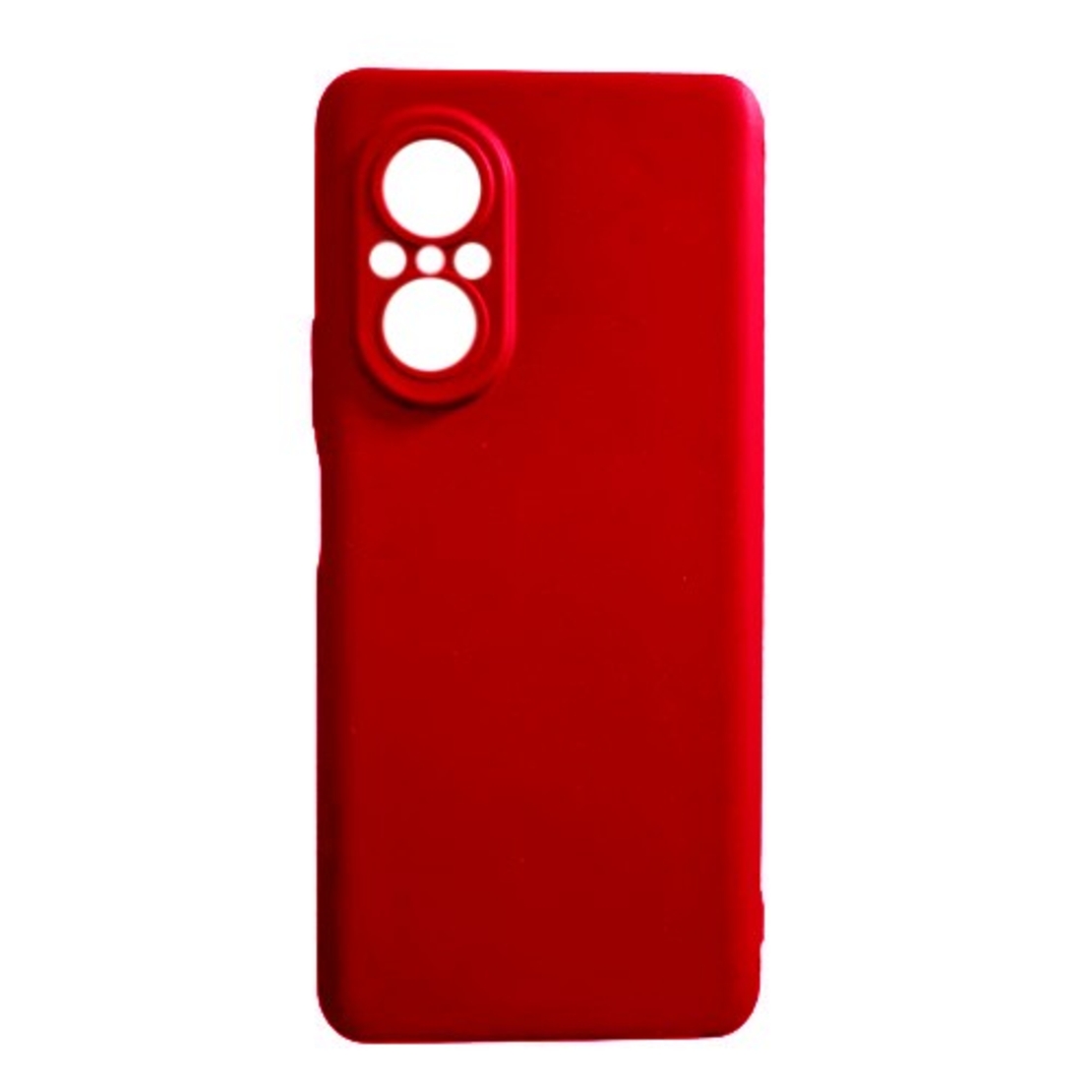 Husa Matte TPU pentru Huawei NOVA 9 SE, Vafy, Silicon Slim, Protectie Antisoc, Rosu