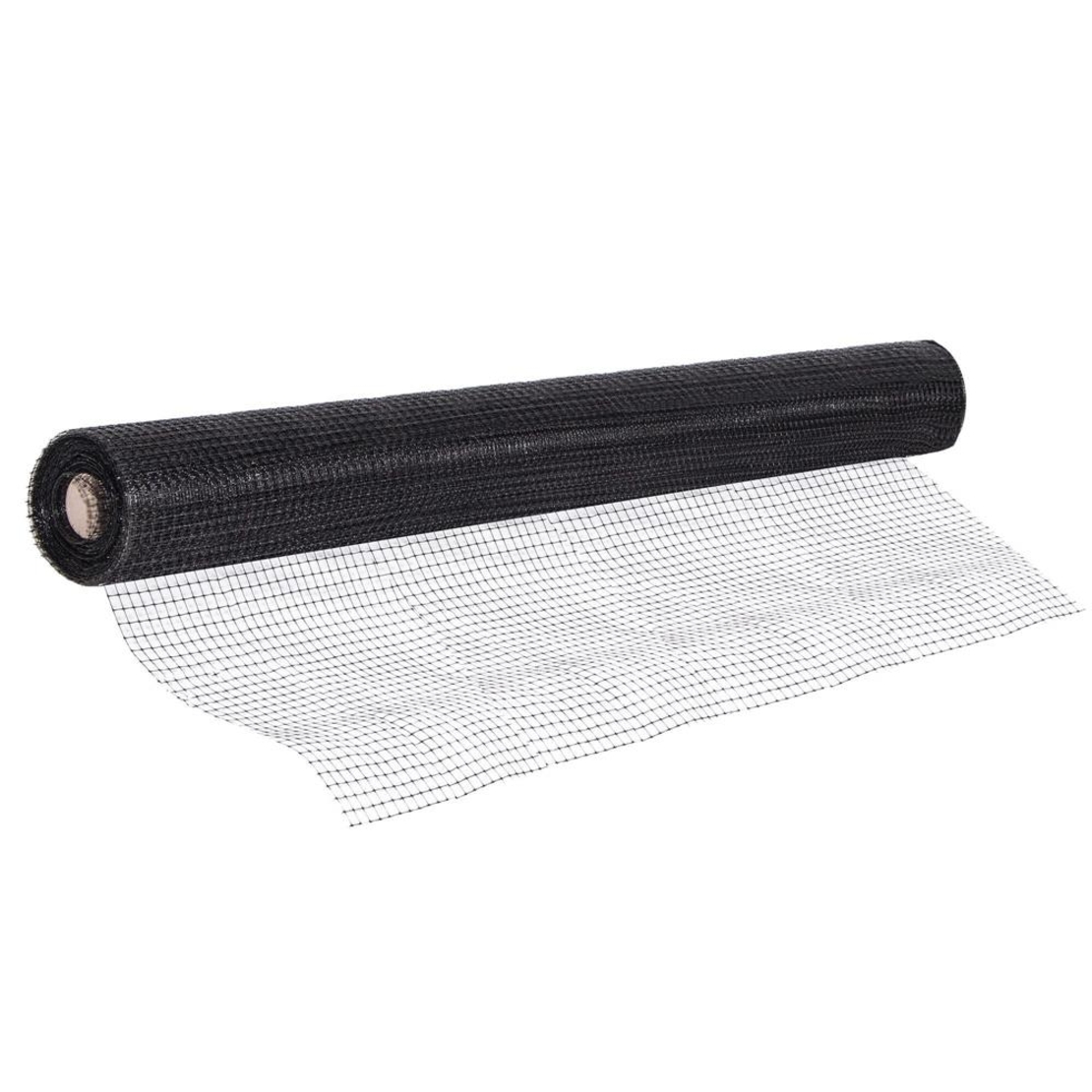 Plasa gradina anti daunatori si cartite, 30g/m2, 2x300metri, neagra