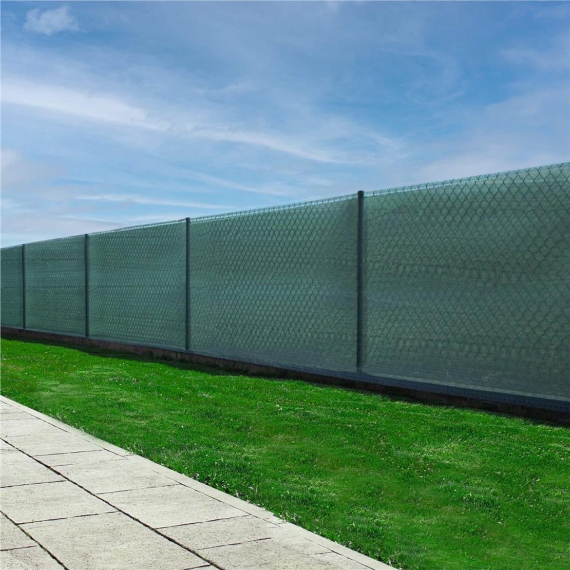 Plasa umbrire si intimitate pentru gard, 1m latime, 25m lungime, 140g densitate, verde