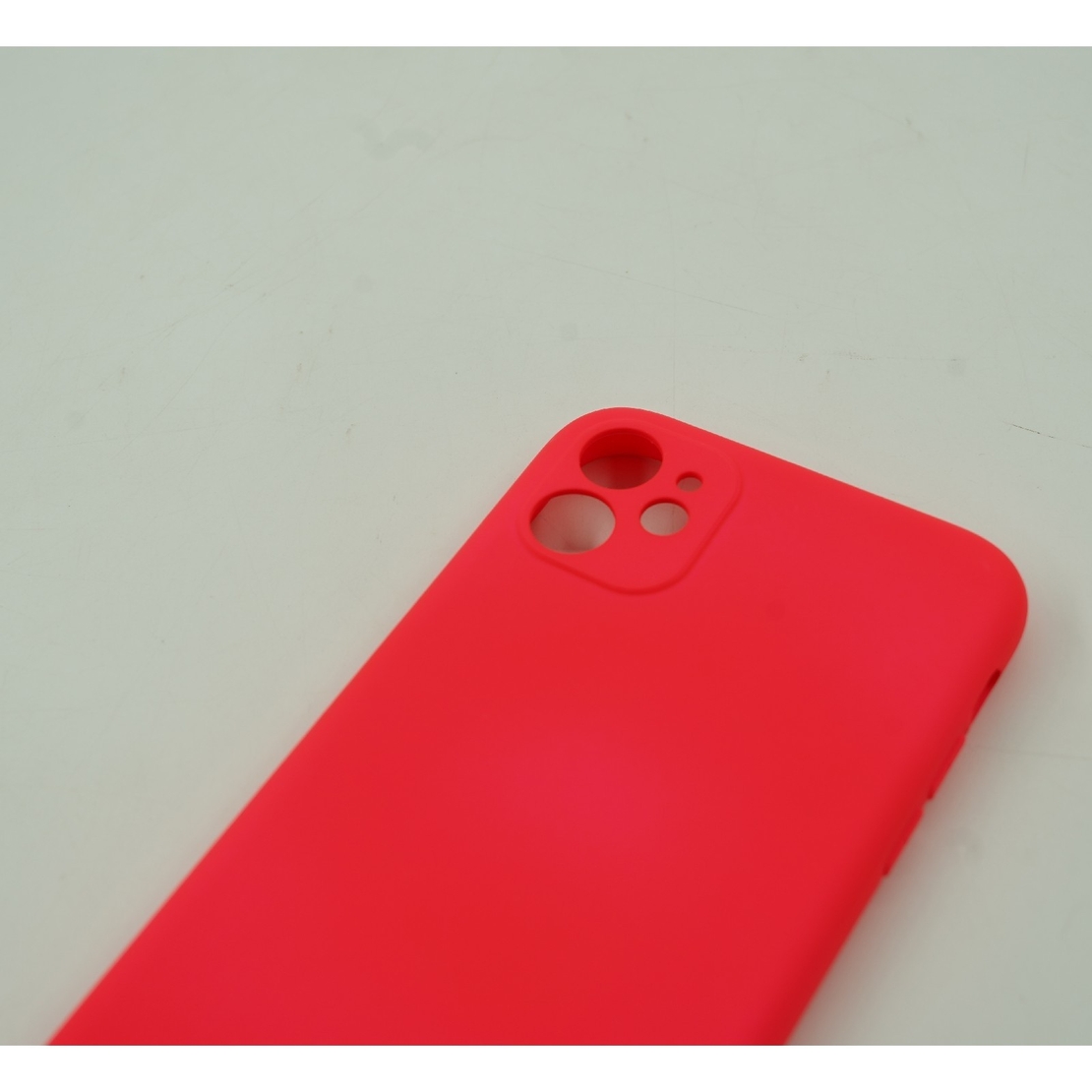 Husa protectie Vafy compatibila cu Apple iPhone 11 Liquid Silicone Fucshia