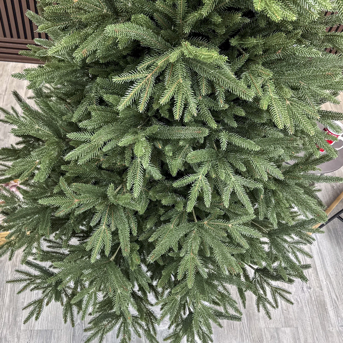 Brad artificial Christmas Deluxe by Sersimo, Alpine, verde, integral 3D, 230 cm