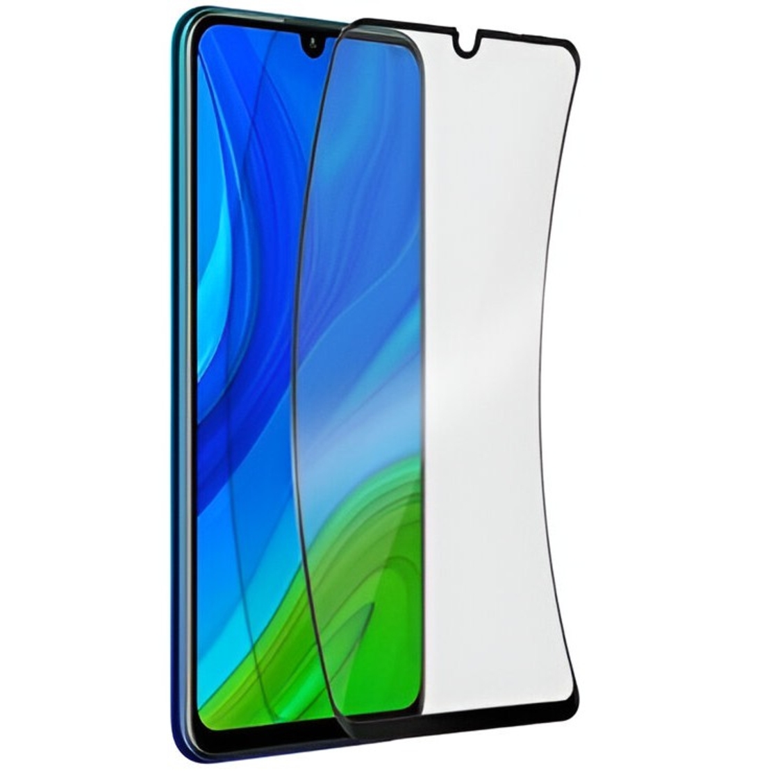 Folie de Protectie Ceramica, Vafy, Compatibila cu Xiaomi Redmi 12, Ceramics 9D, Antisoc, Margini Negre, Transparent