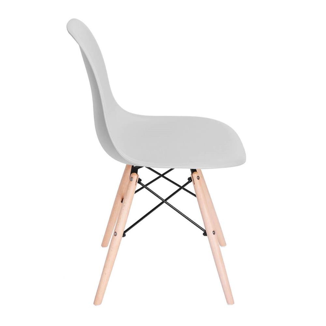 Scaun dining Scandinav pentru bucatarie, 38x42x82cm, gri