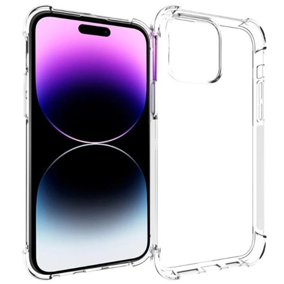 Husa de Protectie, Vafy, Compatibila cu Apple iPhone 16 Pro, TPU Antisoc, Protectie Colturi, 1.5 mm Transparent
