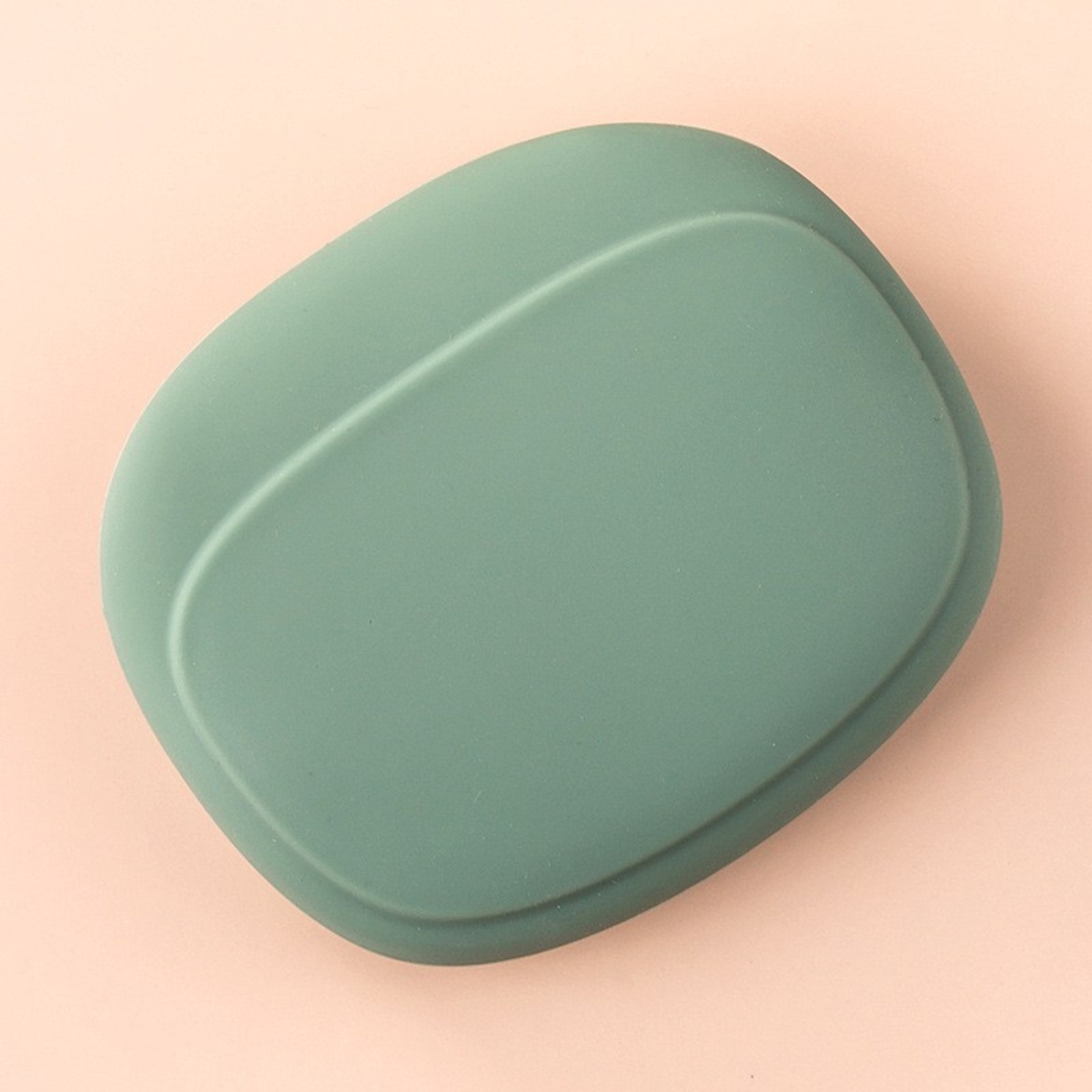 Husa din Silicon, Vafy, pentru Casti, Cabluri, Portabil, 8.5 x 10 x 2 cm, Gri