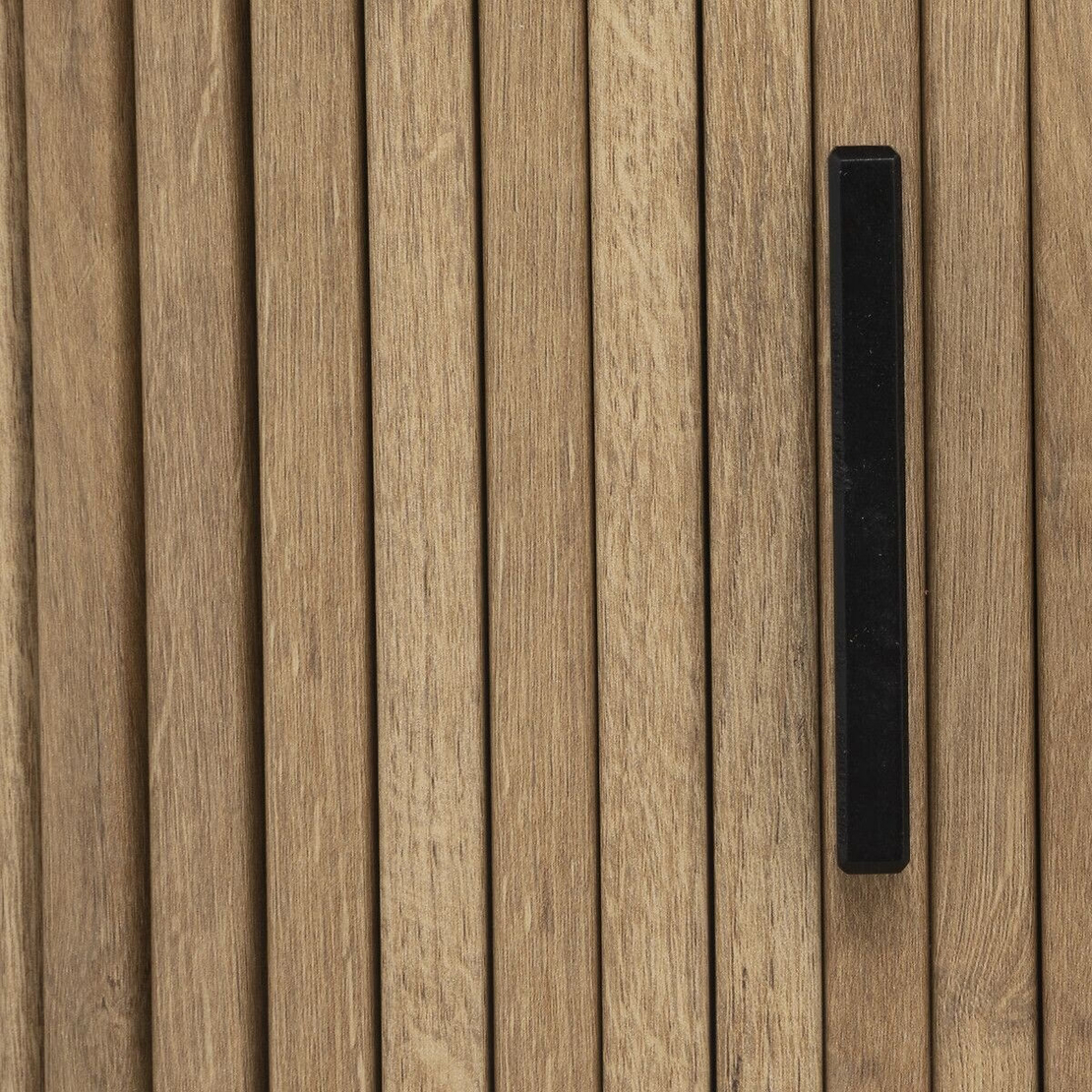Masuta de cafea Atmosphera Colva cu 2 usi glisante, MDF si otel, 120x60x41 cm, bej