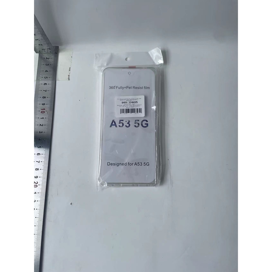 Husa de protectie Vafy 360 grade, PC+TPU+Folie policarbonat, pentru Samsung A53 5G , Transparent