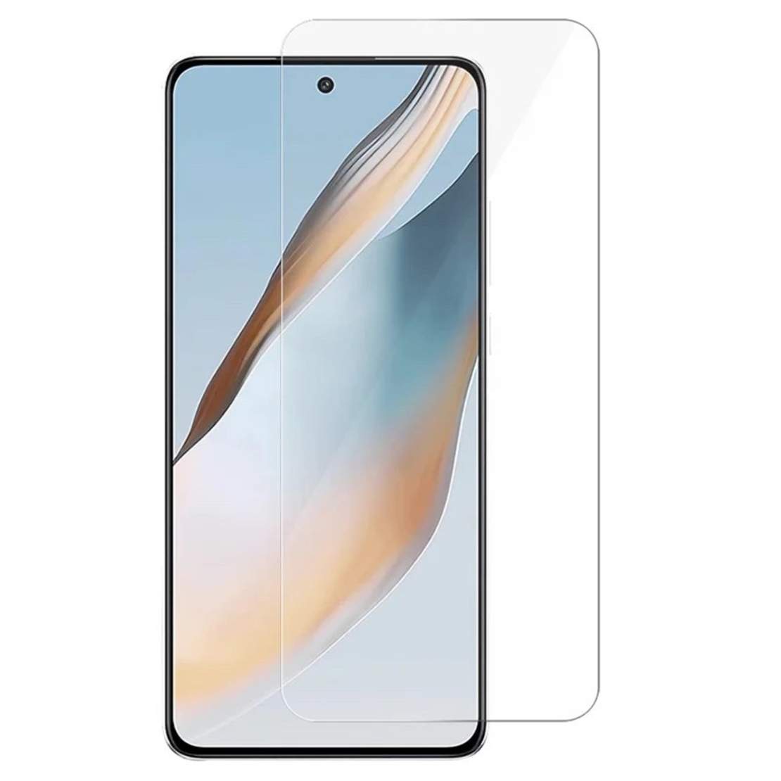 Folie Securizata pentru Oppo K12, Vafy, Sticla Securizata 3D, High Definition Ultra Clear 2.5 HD, Margini Arc, 0.3 mm, Anti Zgirieturi, Anti bule, Transparenta