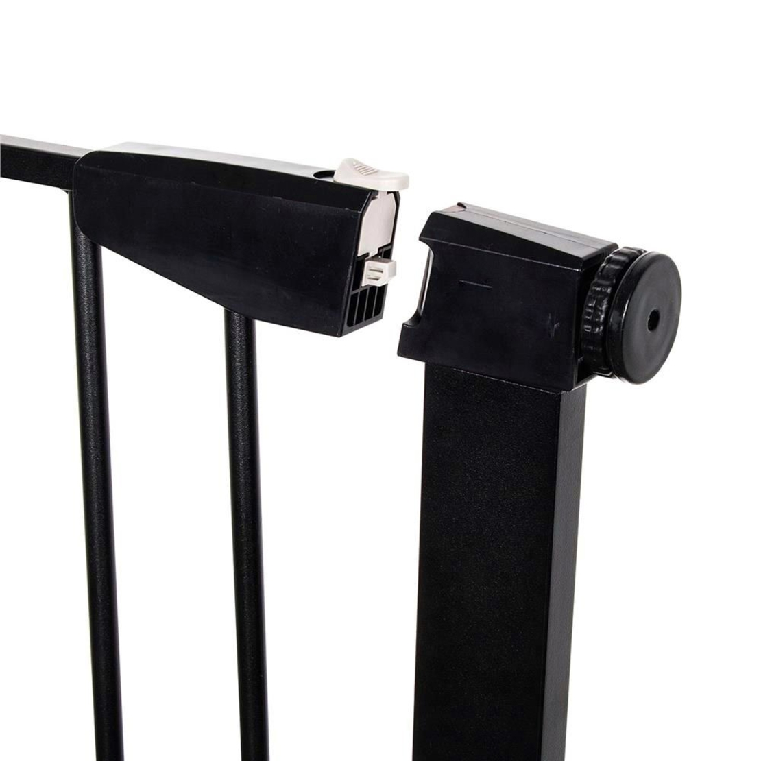 Poarta de siguranta Safety Gate pentru scari, ajustabila 89-96 cm, din otel, neagra