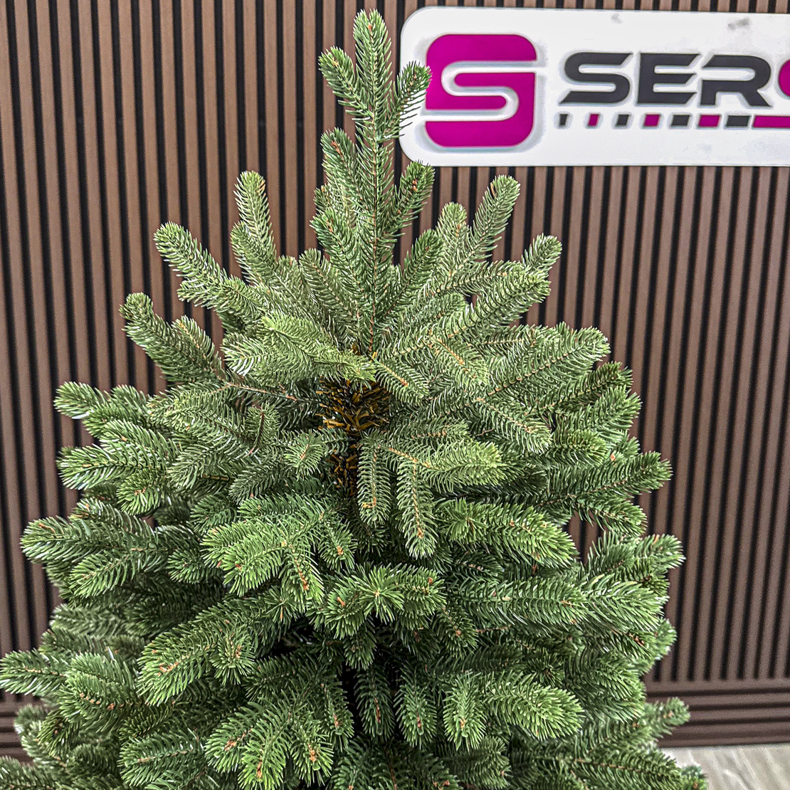 Brad artificial Sersimo, Sionne Elite, verde, integral 3D, 200 cm