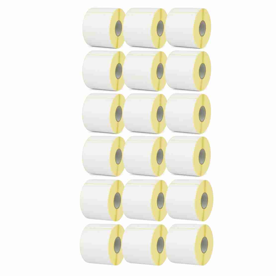 Set 18 Role Etichete Autoadezive Termice 100x150mm, 260 Etichete/Rola, Etichetare Rapida si Precisa