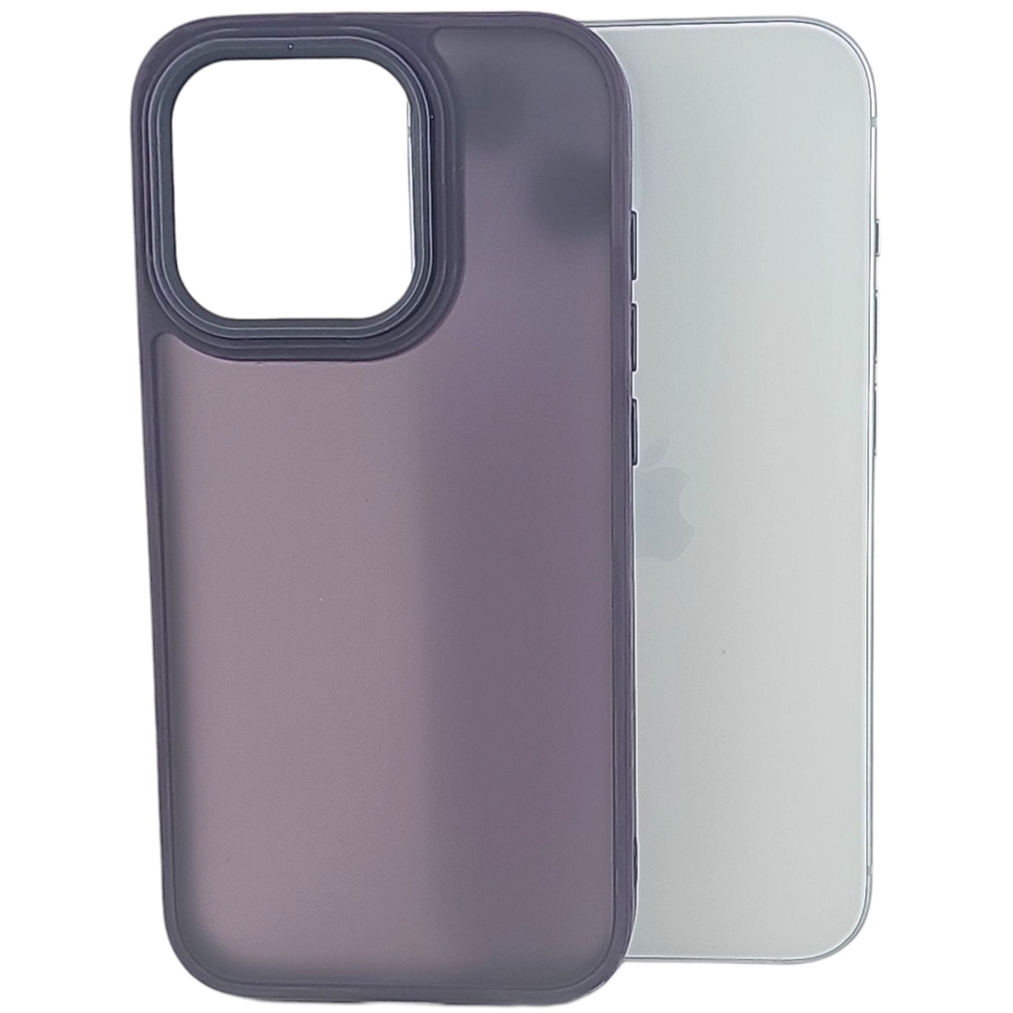 Husa de Protectie, Vafy, pentru iPhone 15 Pro Max, Satin Matte, din PC, Mov