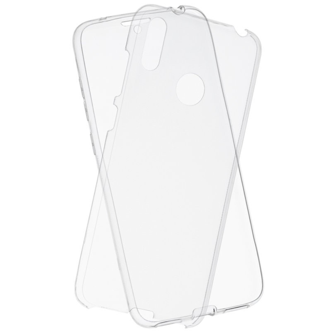 Husa de protectie Vafy® pentru Huawei Y7 2019 Full Tpu 360 Transparent