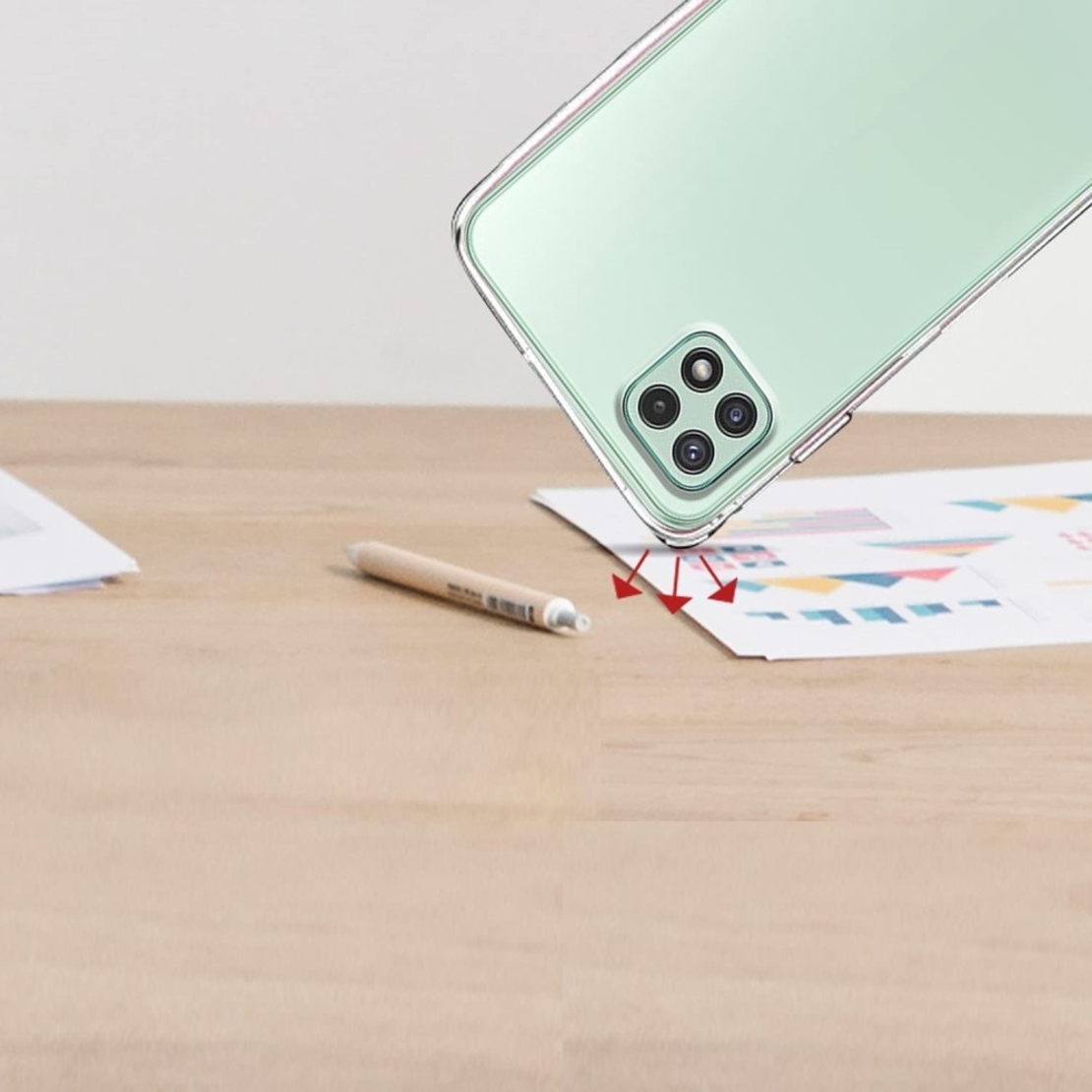 Husa de protectie pentru Samsung Galaxy A22 5G, Vafy, TPU Transparenta