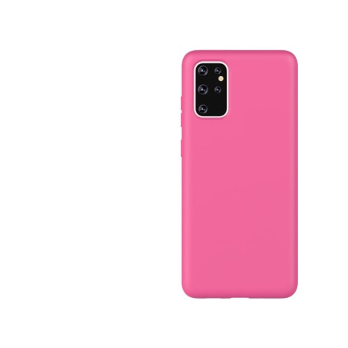 Husa protectie Vafy compatibila cu Samsung Galaxy S21 Ultra Liquid Silicone Case, Fuchsia