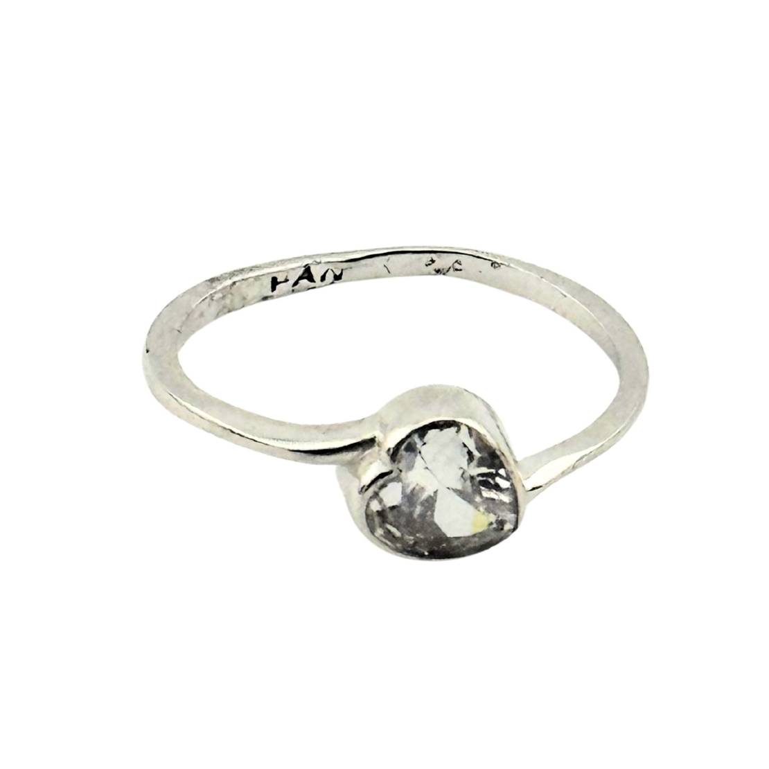 Inel din Argint 925, Jolie Silver, Inima Delicata, Marimea 55, 1.6 g, Argintiu
