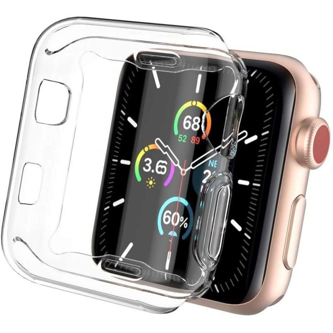 Husa Apple Watch Series 2/3 42 mm Full Tpu 360 Transparent, Vafy