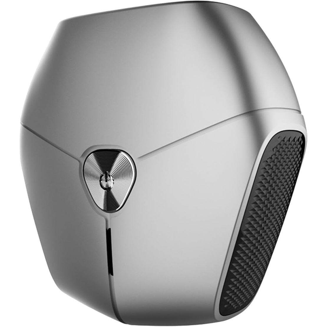 Aparat de Ras Portabil, Vafy, 8W, Autonomie 60 min, Incarcare Cablu Type C Inclus, Periuta de Curatare, Husa, Reincarcabil, 7.3x7.5x3.3 cm, Gri
